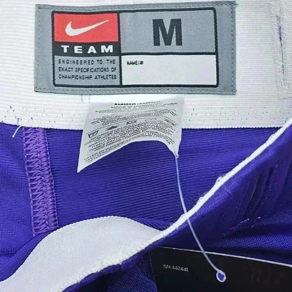 Nike Men's Open Field Football Pants Purple/ White # 615745/546 NWT Choos… - Picture 7 of 9